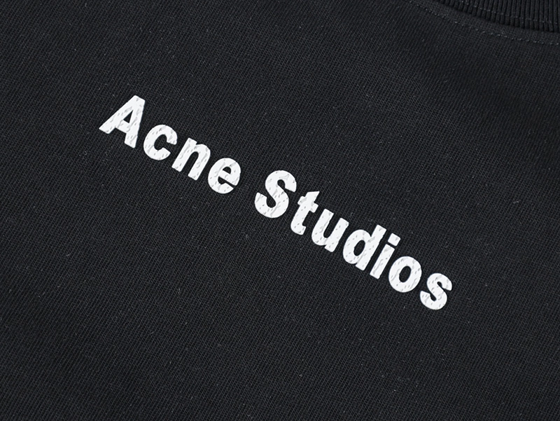 Acne 1996 Silicone Letter Print T-Shirt