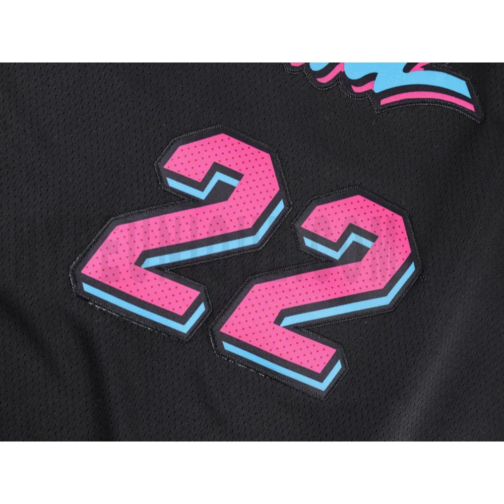 Close-up of the front print details.