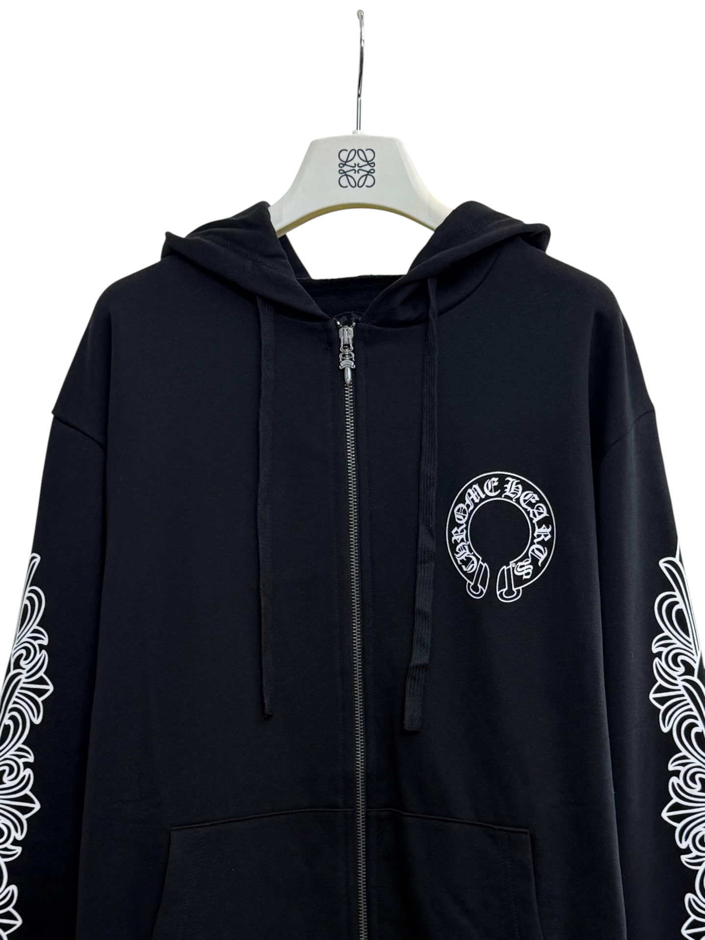 CH Horse Shoe Floral Hoodie