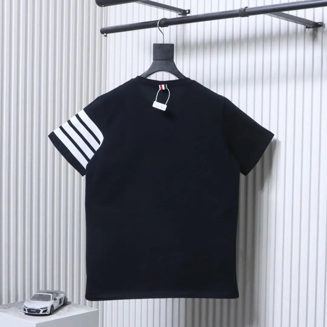 Back TB Four-Stripe Crew Neck T-Shirt