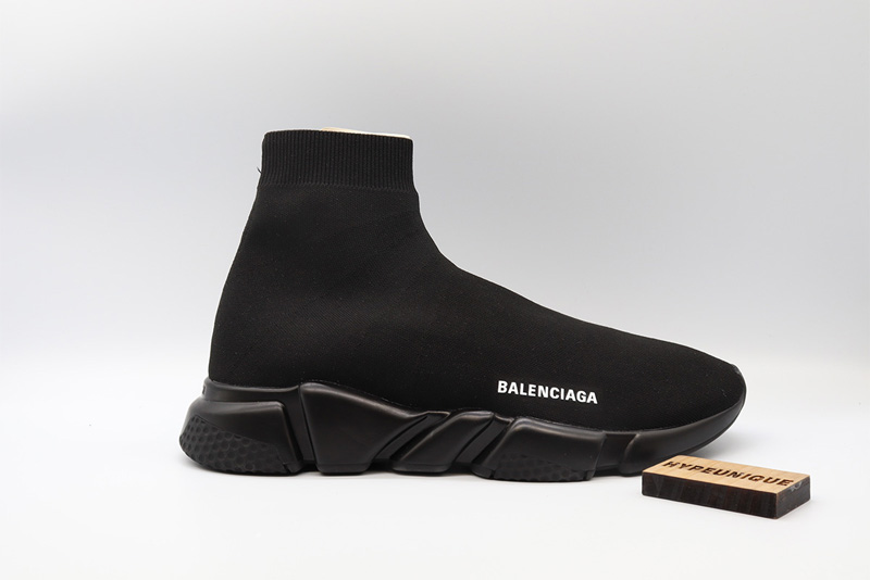 Balenciaga Speed Trainer Mid 'ALL BLACK"