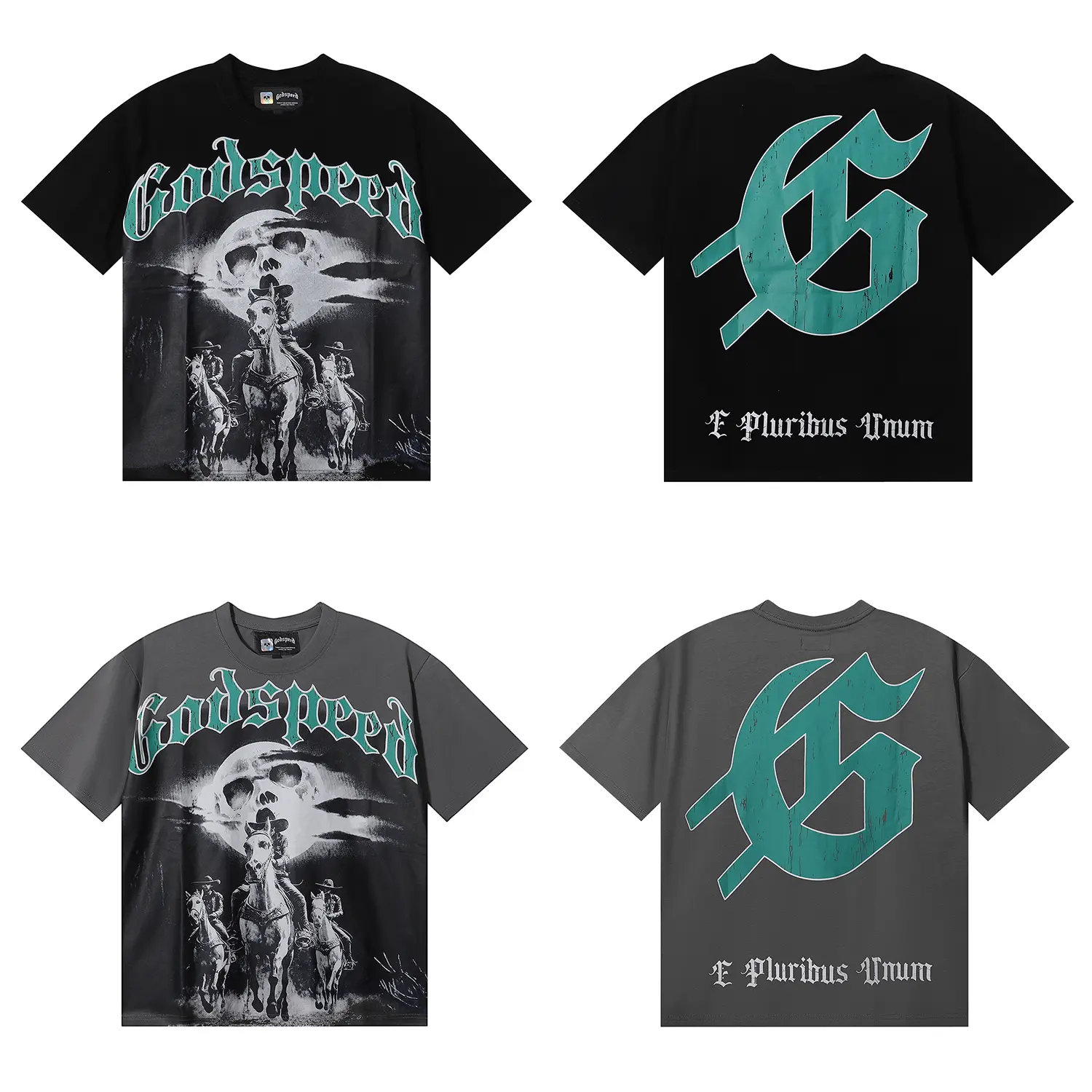 GodSpeed Skeleton And Knight T-Shirt