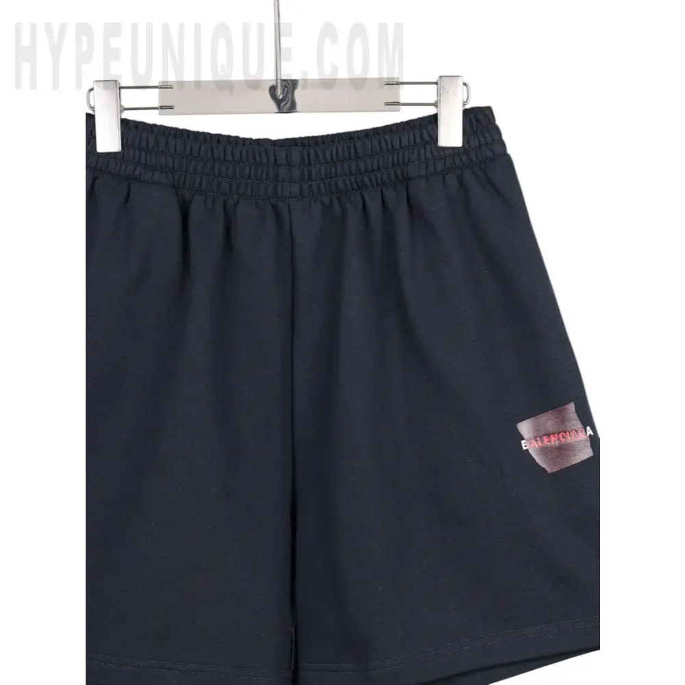 The front of the shorts