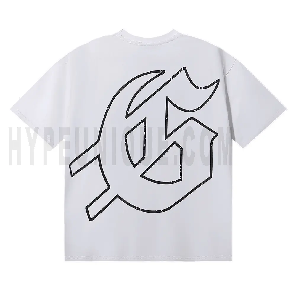The back of the white clothes