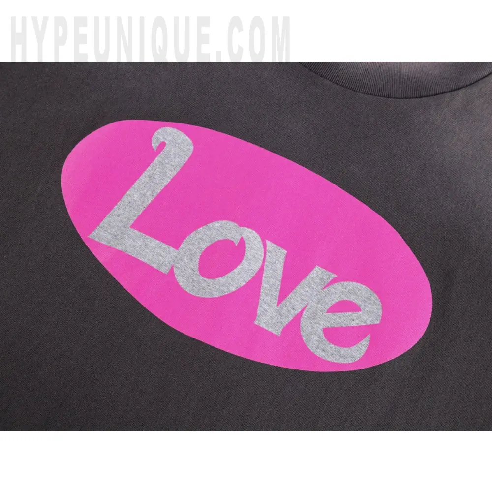 Printed graphic on the front of the garment