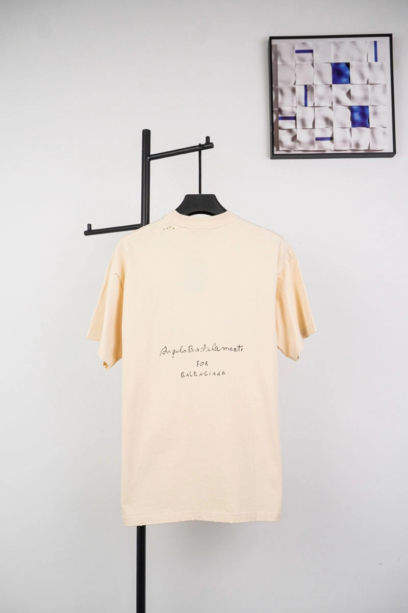 Balenciaga Music Note Print T-Shirt