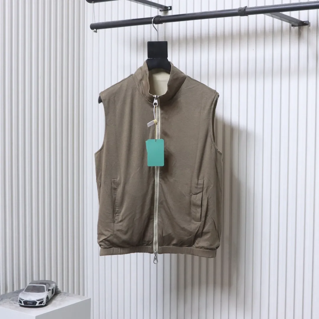 Reversible LP Reversible Wool Nylon Zipper Vest