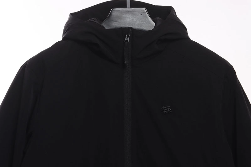 Simple Small Label Thin Cotton Coat