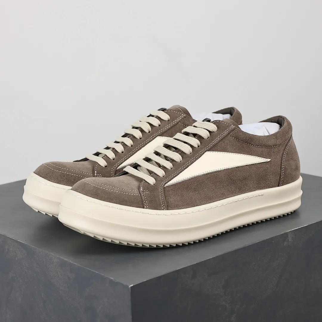 R 0wens Mainline Vintage Low Sneakers “Dust/Milk”