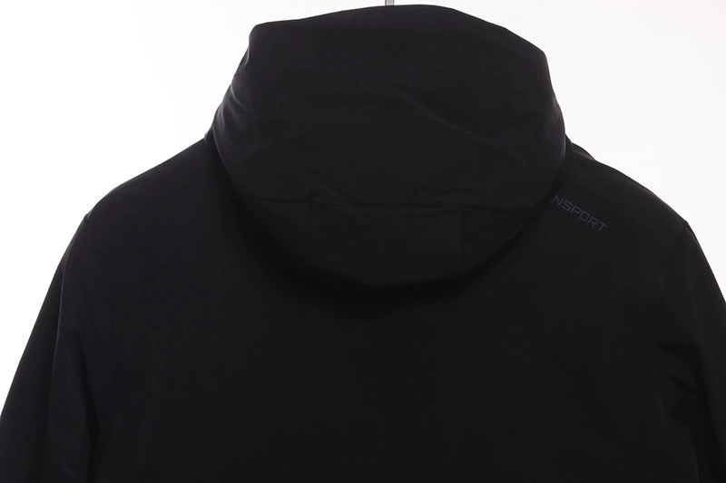 Simple Small Label Thin Cotton Coat