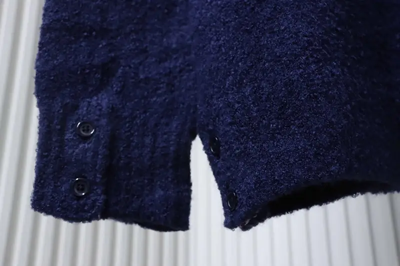 TB Four-Stripe Crew Neck Sweater Sleeves