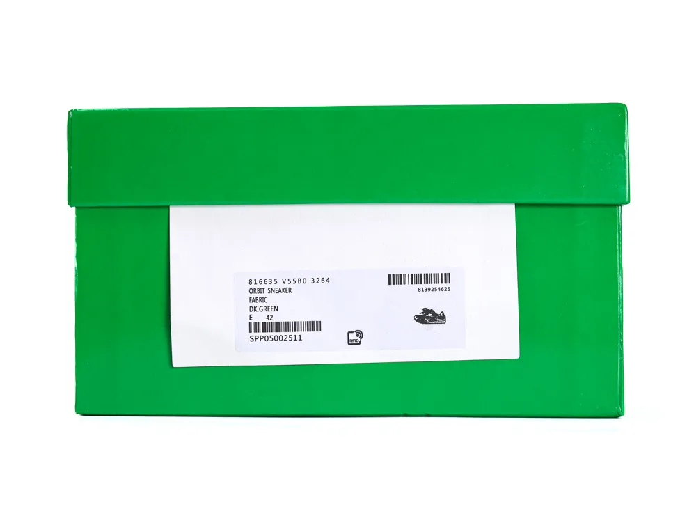 Bottega Veneta Orbit Sneaker Dark Green Shoe Box