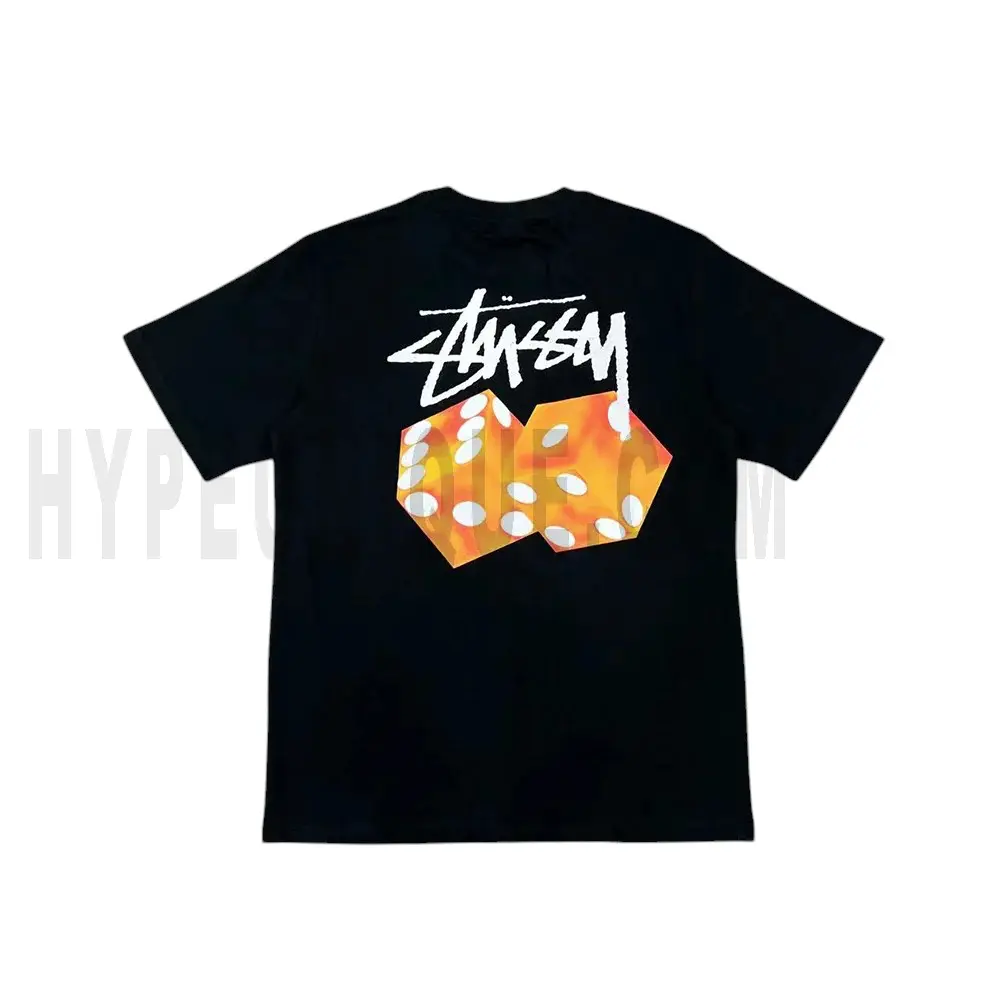 The back of the black clothes