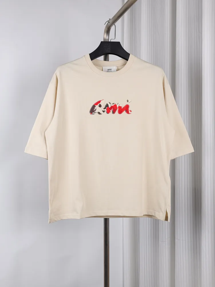 AMI Floral Short-Sleeve T-Shirt