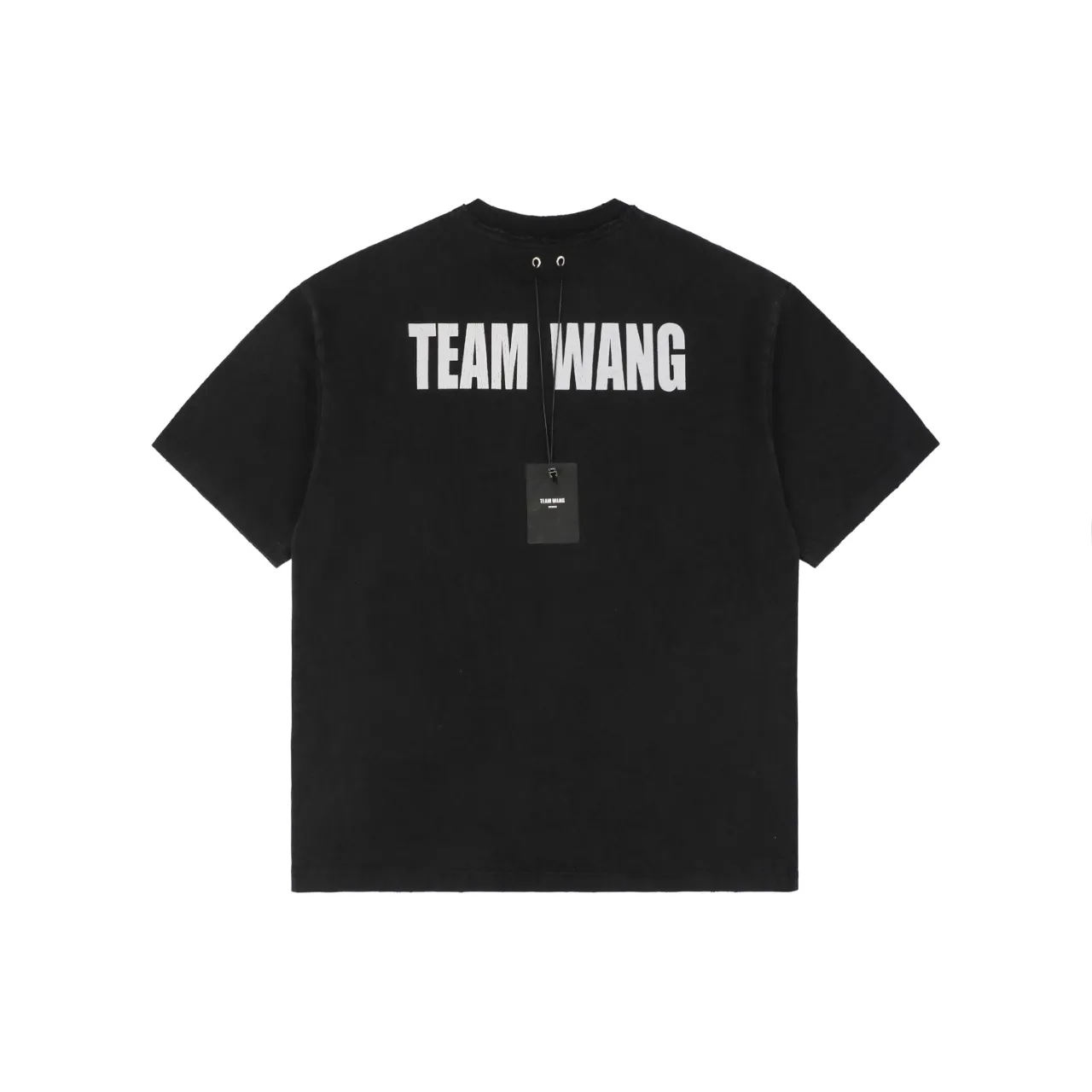 Back details of T-Shirt with logo