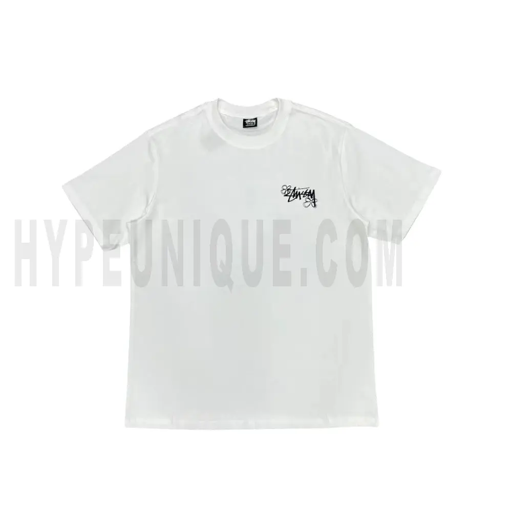 The front of the white clothes