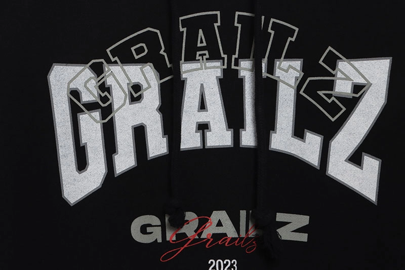 Grailz Lightning Letter Hoodie Reps