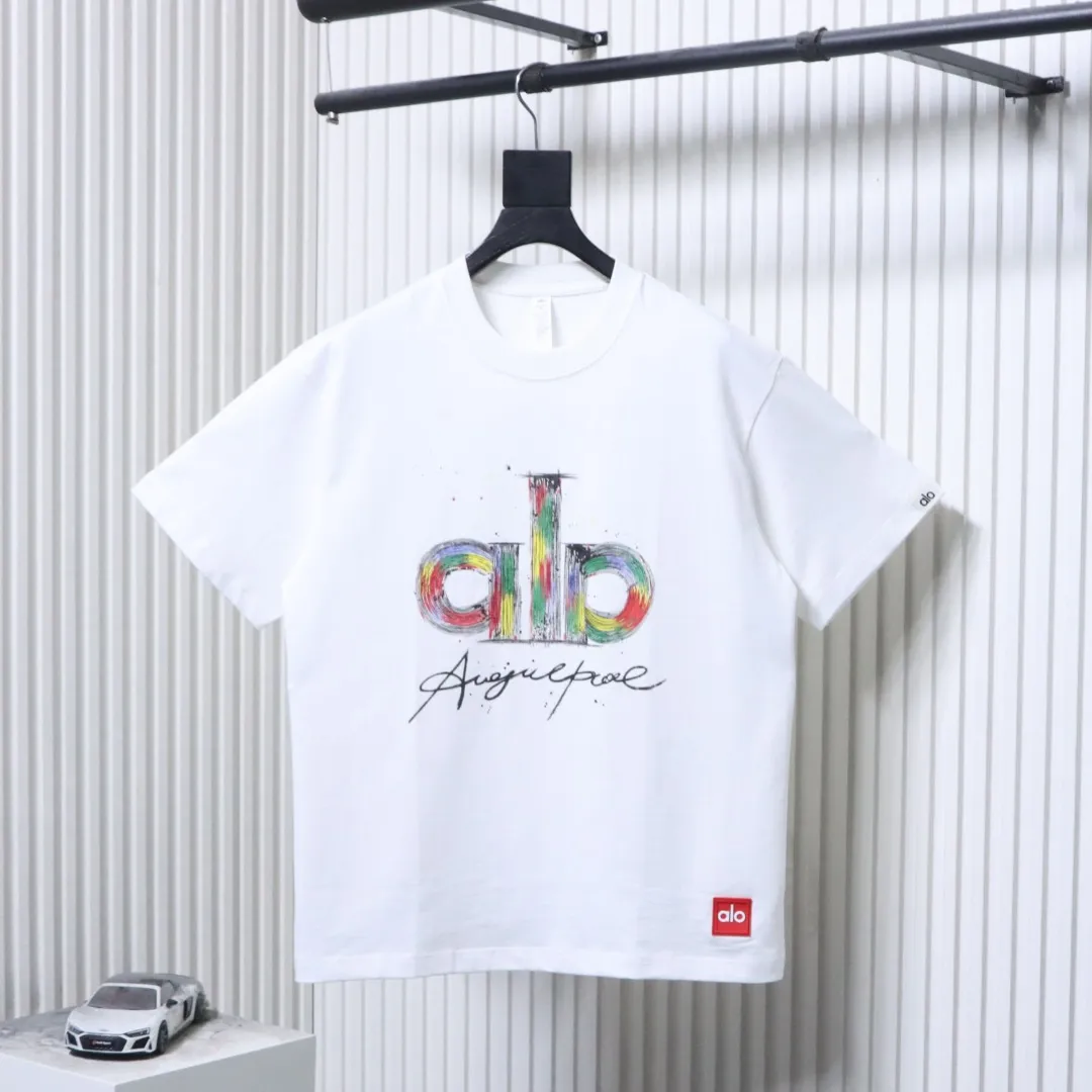 Rainbow Splatter Graffiti Signature T-Shirt