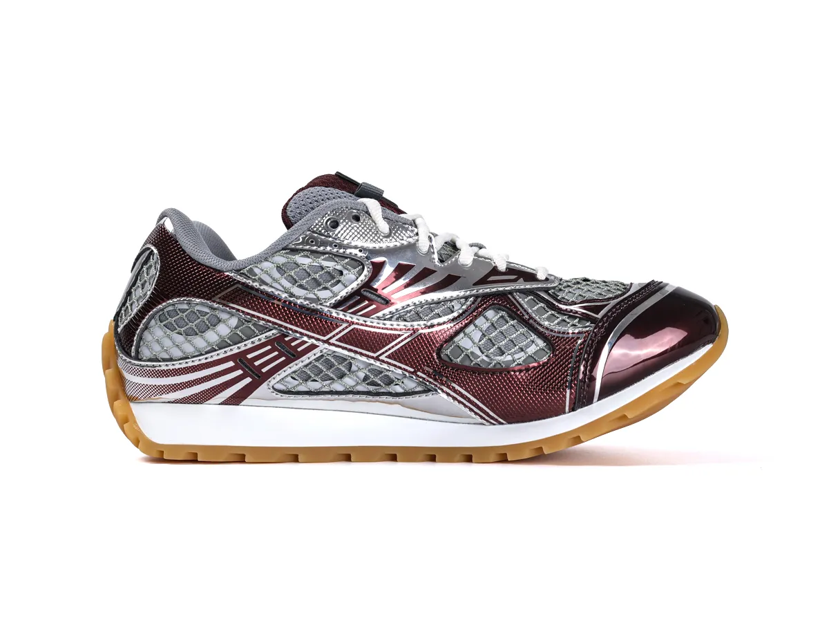 BV Orbit Sneakers Burgundy Merlot Right Side View