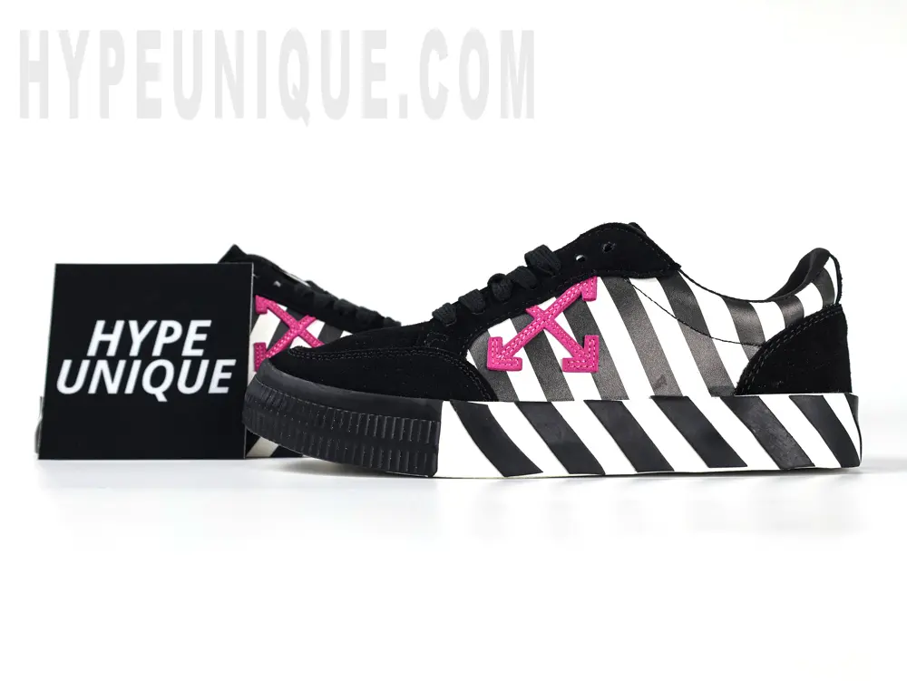 OFF-WHITE Vulc Low Stripe Violet SS20