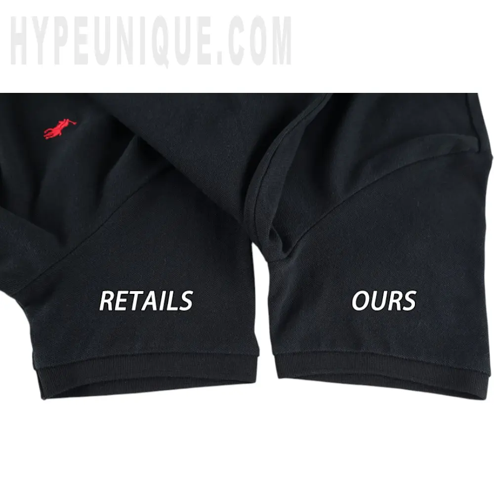 The sleeves of the clothes
