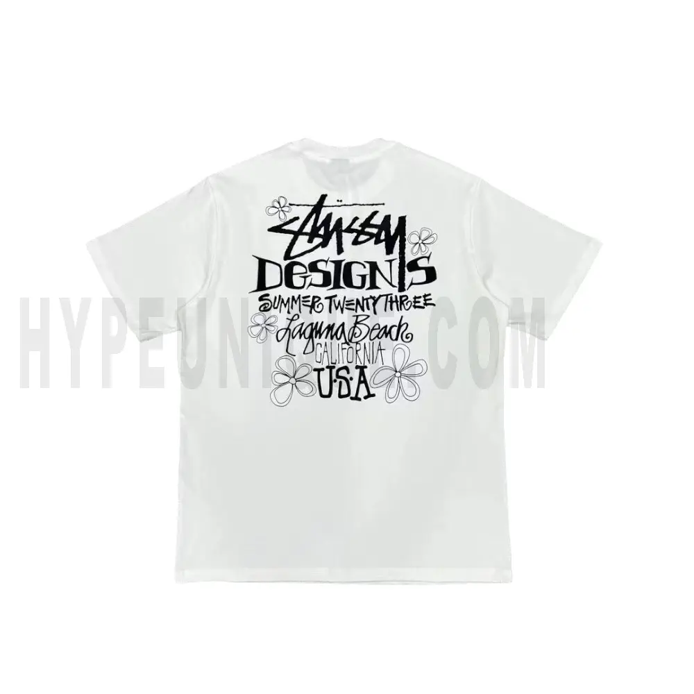 The back of the white clothes