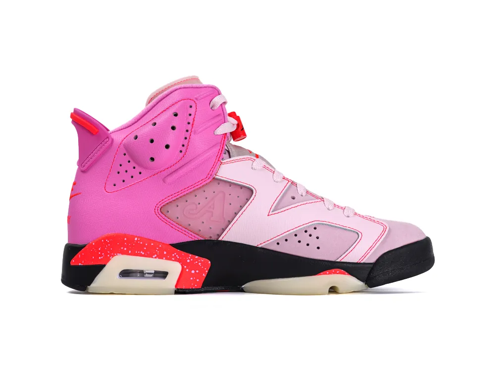 Jordan 6 Awake NY Playful Pink High-Top Sneakers Right Side View