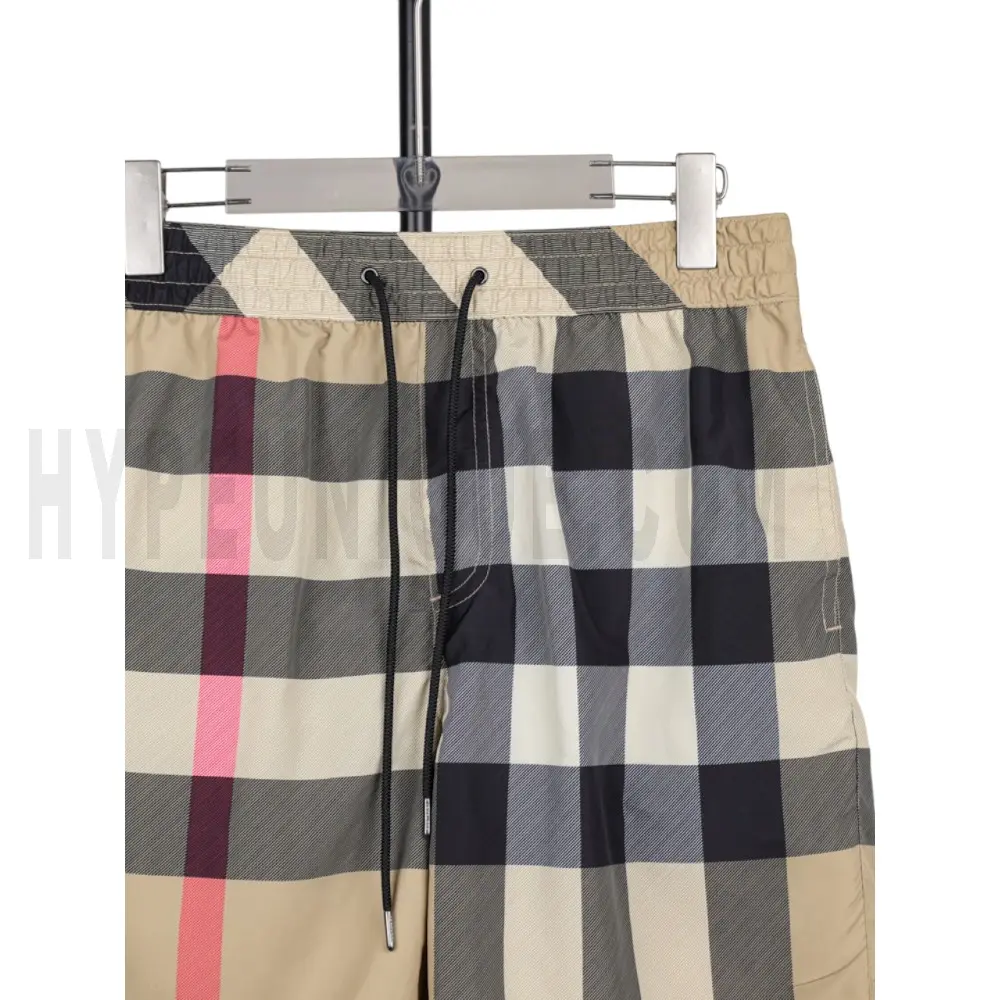 The front of the shorts