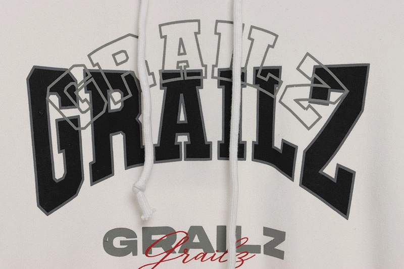Grailz lightning letter hoodie Reps