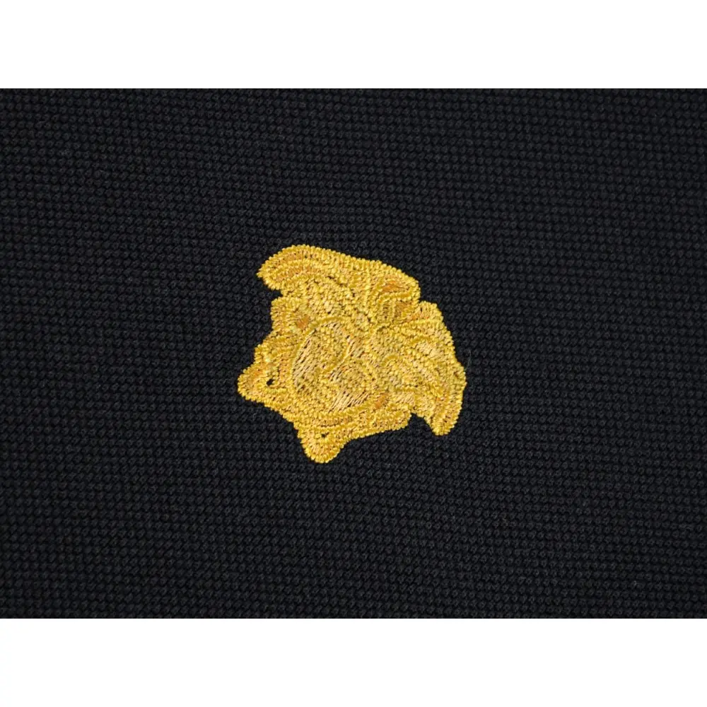 Embroidered graphic on the front of the T-shirt
