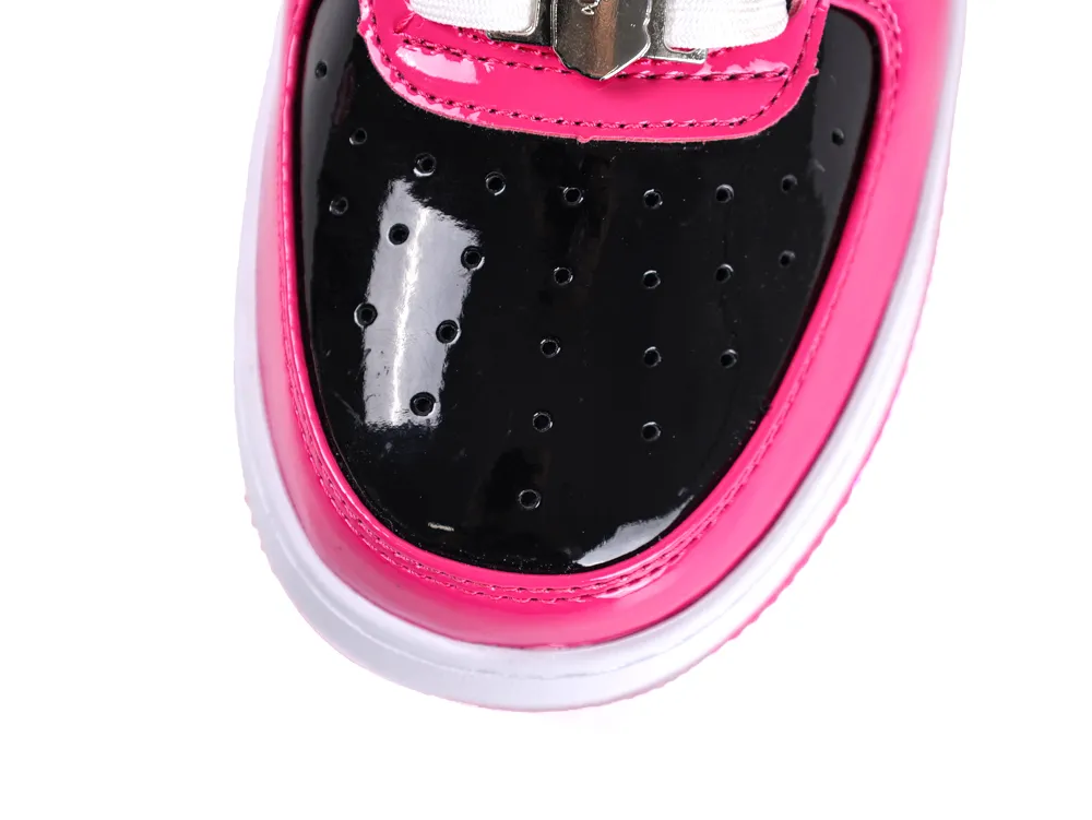 A Bathing Ape BAPE STA #5-3 Pink Black Top View