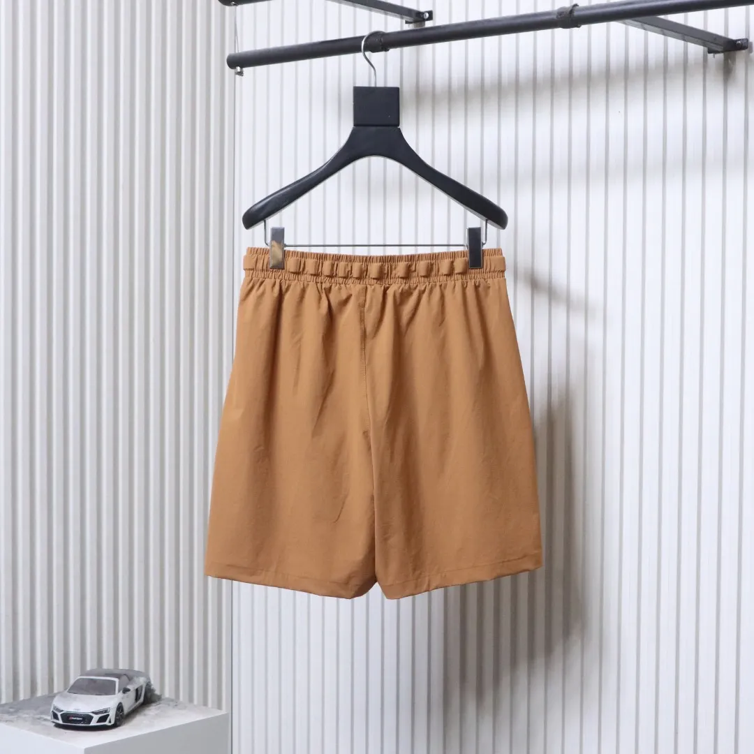 Back Silicone Logo Softshell Shorts