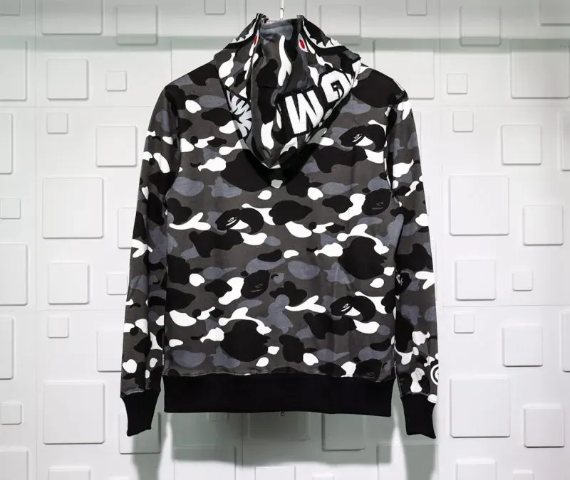 A BATHING APE BAPE SHARK 1ST CAMO HOODIE REPLICA