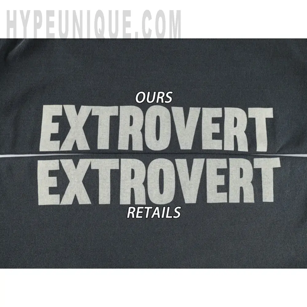 Printed graphic on the front of the garment