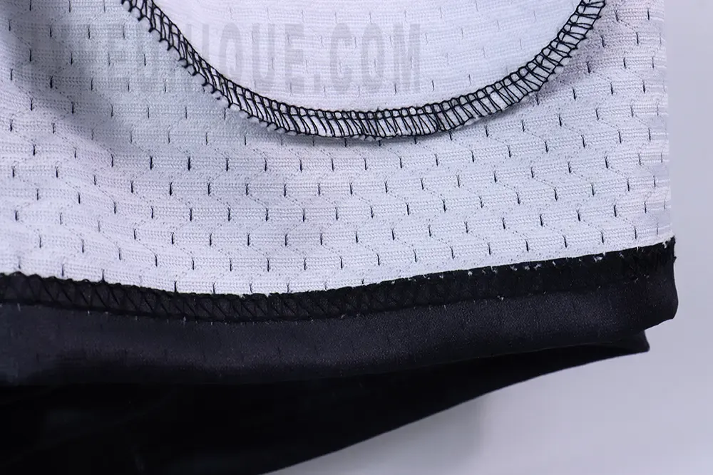 Close-up of breathable, smooth, and comfortable fabric texture.