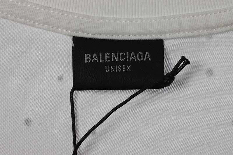 Balenciaga Allover Diamond T-Shirt