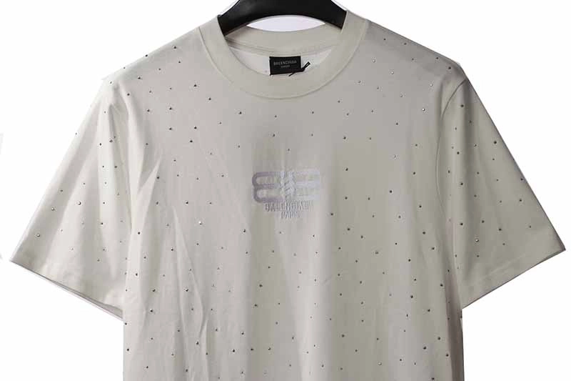 Balenciaga Allover Diamond T-Shirt