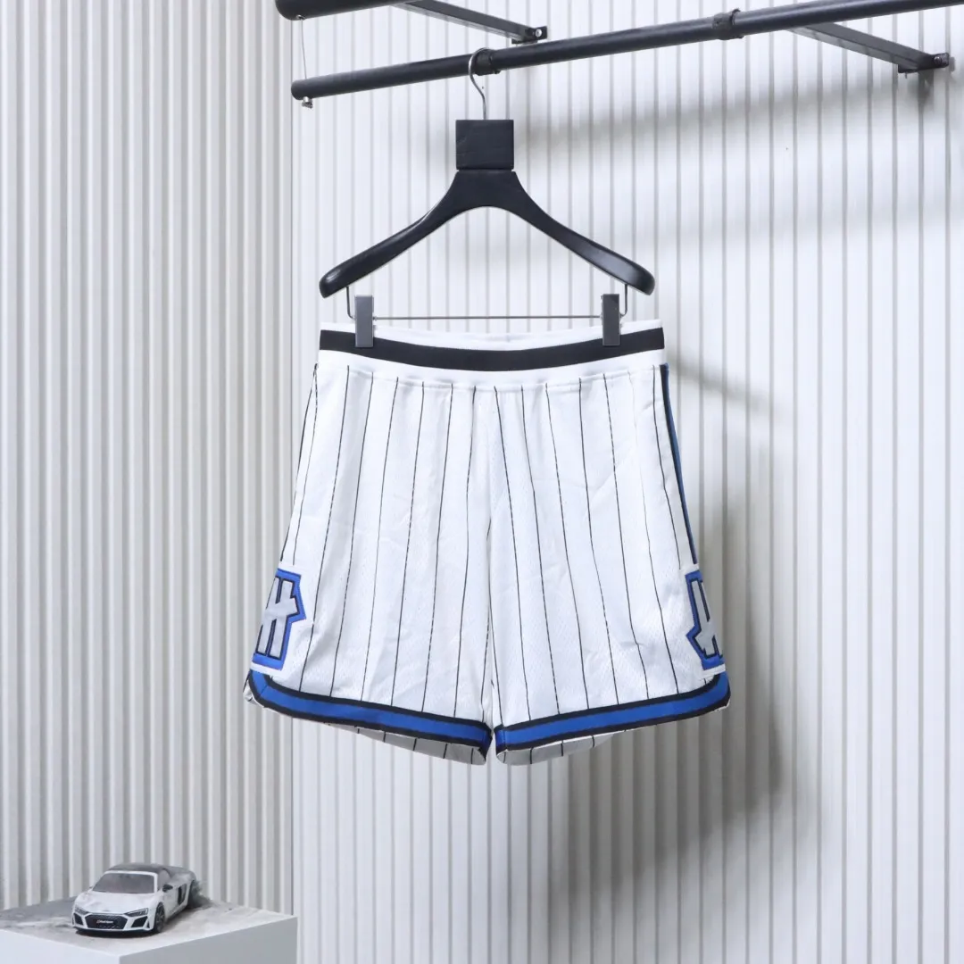 UD Five-Stripe Color-Block Mesh Basketball Shorts