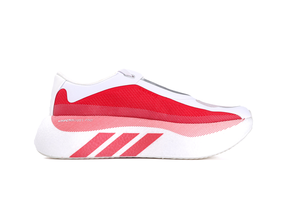 Adidas Hyperboost Edge M Cloud White Pure Ruby Right Side View