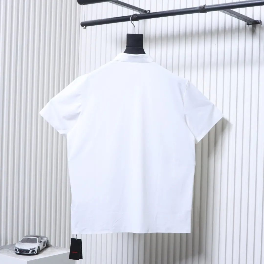 Back Ice Silk Quick-Drying Polo Shirt Performance Golf T-Shirt