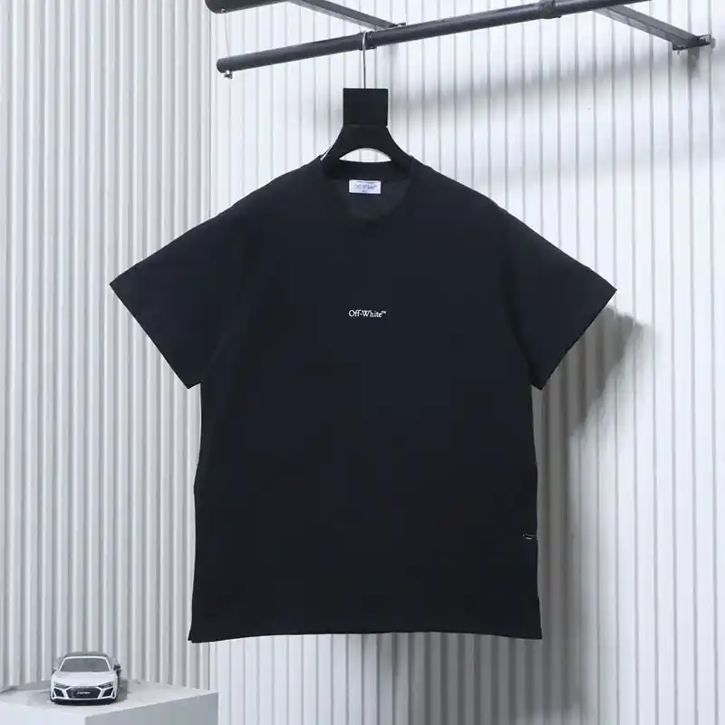 Off-White Horse and Figure Print T-shirt