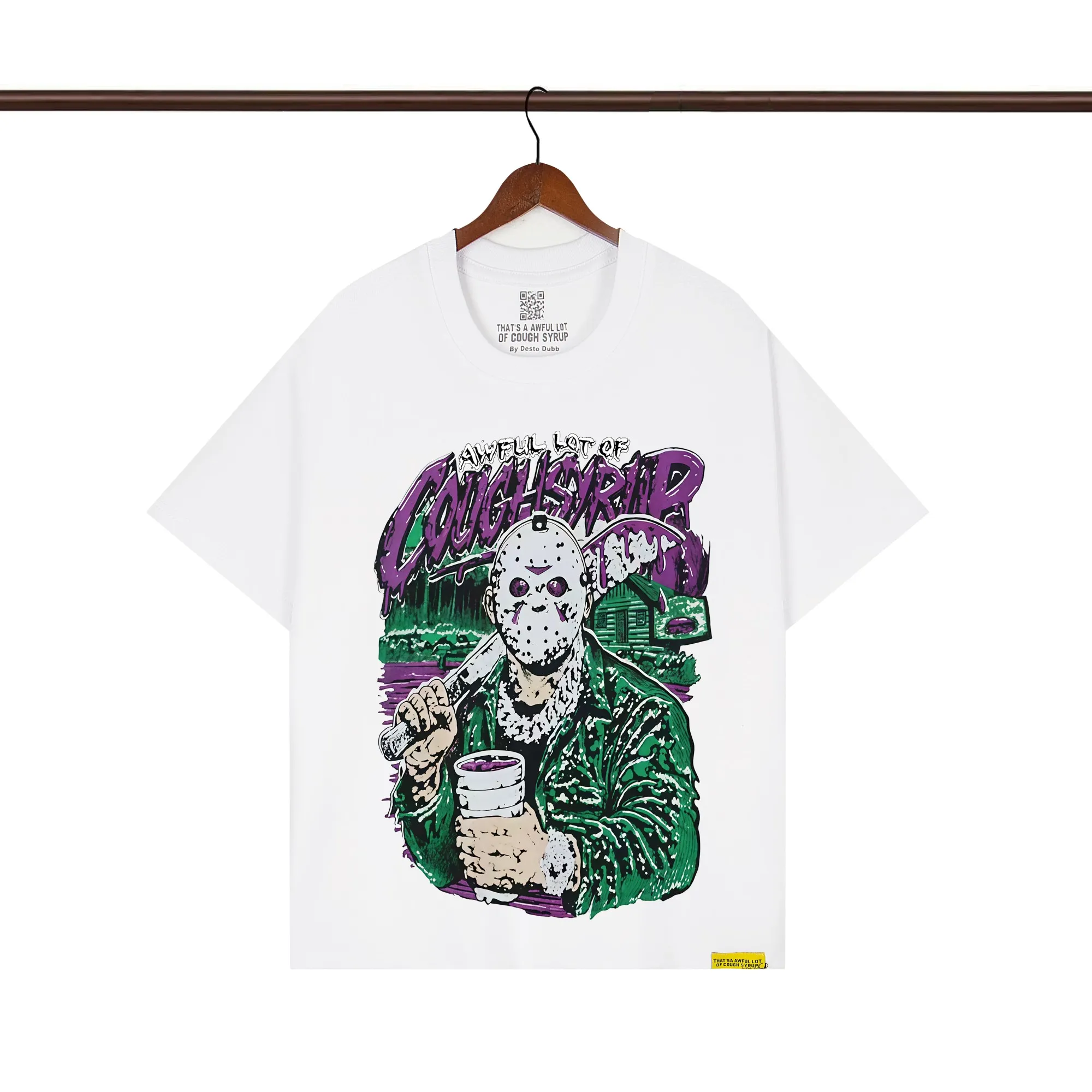 That’s A Awful Lot Of Cough Syrup Jason Voorhees Graphic T-Shirt