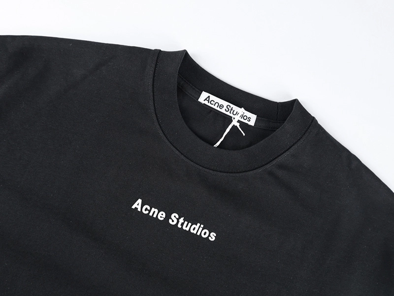 Acne 1996 Silicone Letter Print T-Shirt