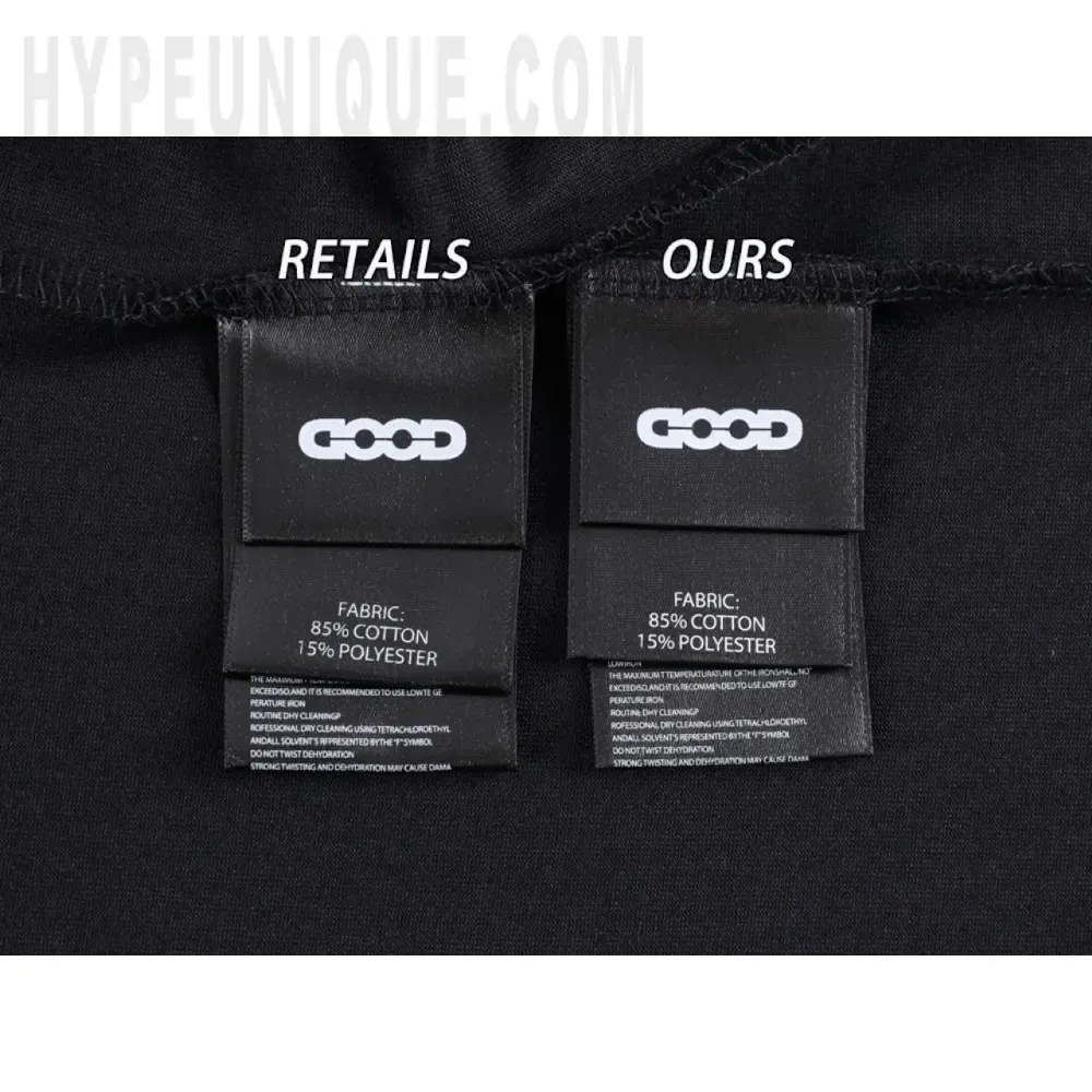 Brand Label Comparison Chart