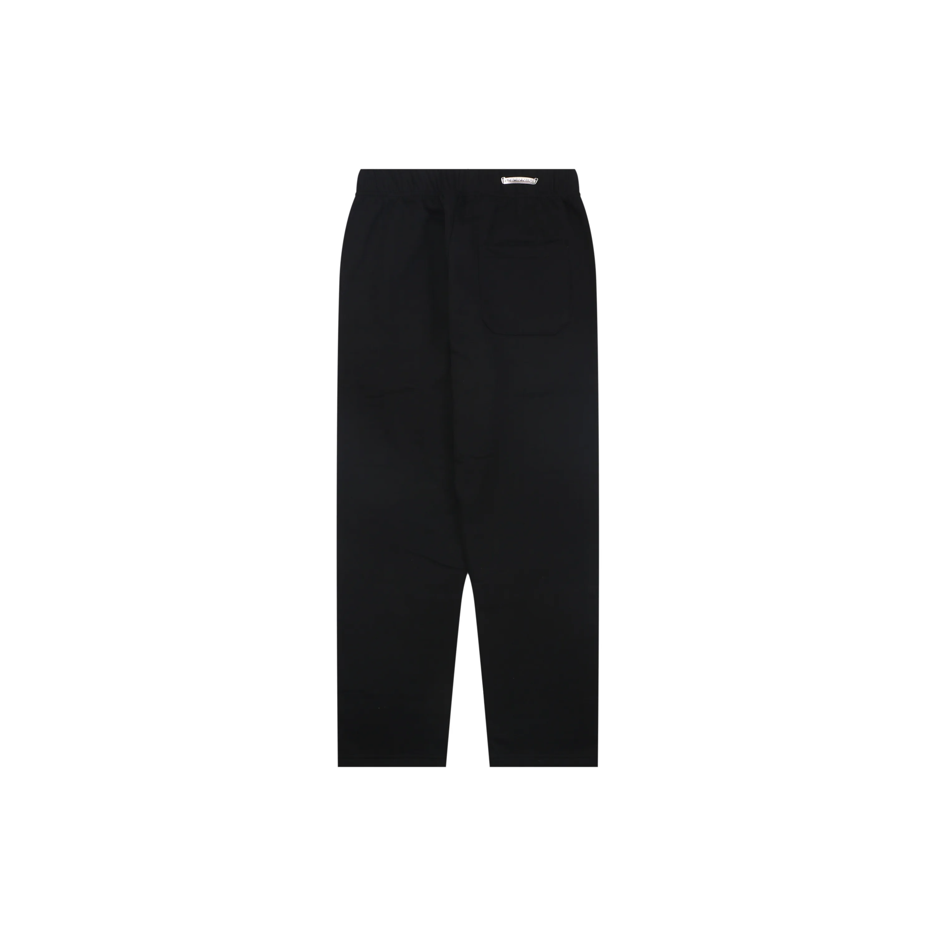 Back View CH Sanskrit Cross Embroidered Sweatpants