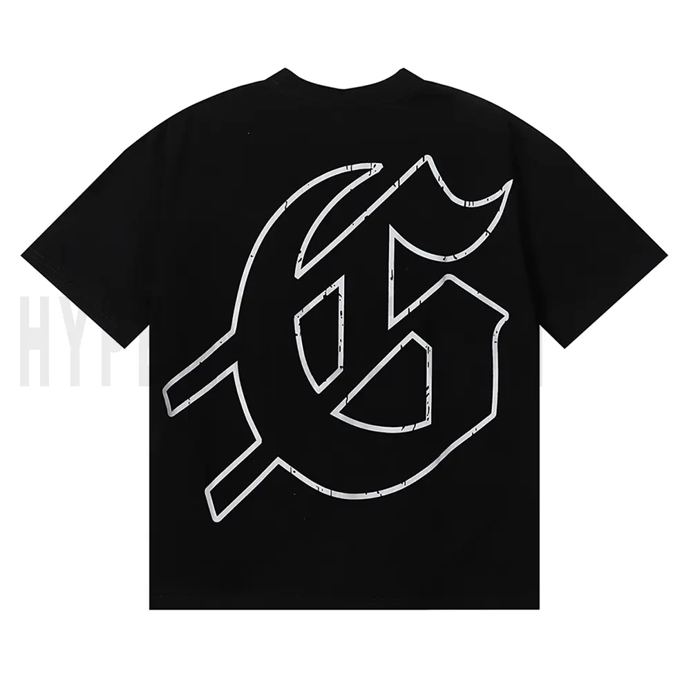 The back of the black clothes