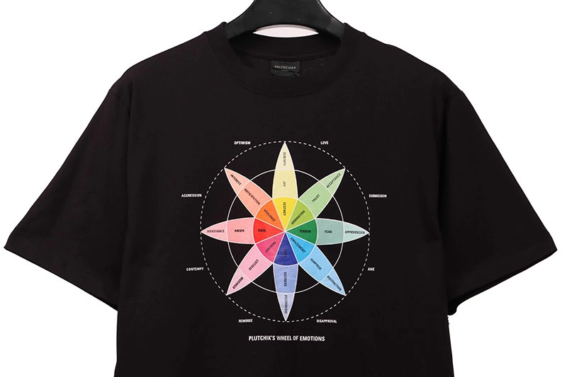 Balenciaga Colorful Petals T-shirt