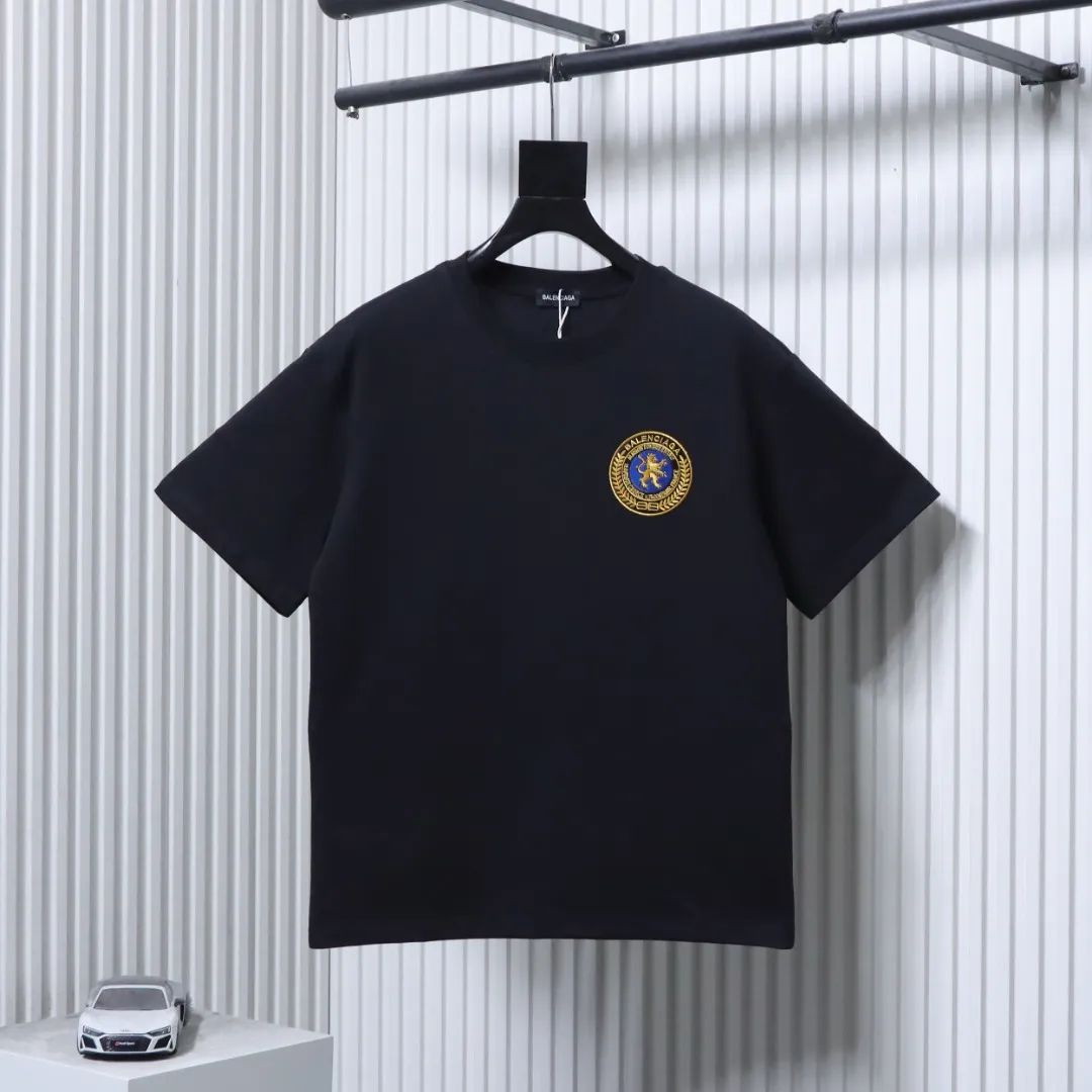 Embroidered Badge Short Sleeve T-Shirt