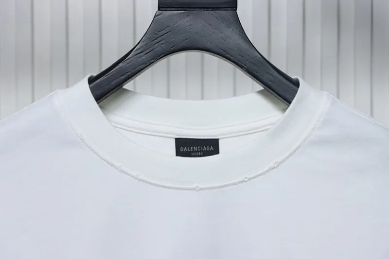 Embroidered Heart Hole Logo T-Shirt
