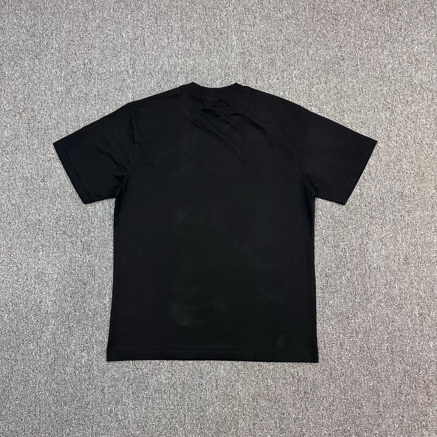 Back of BAPE FW25 Art Camo Ape Print T-Shirt Color Black